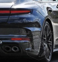 Porsche s Refresh Panamera Mule Hits The Track Buck Naked